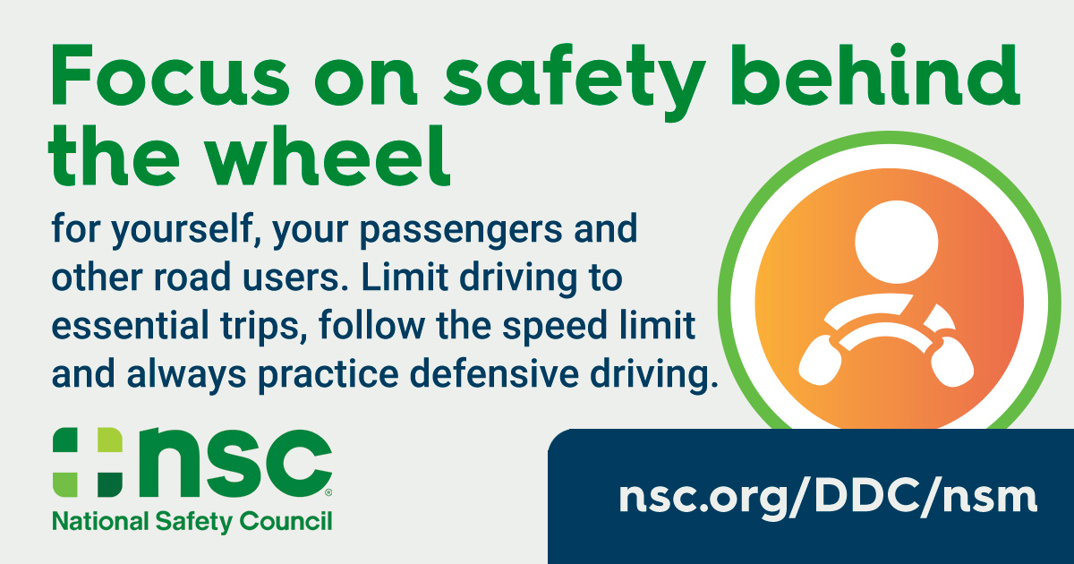 NSC National Safety Month Driving Safety VelocityEHS